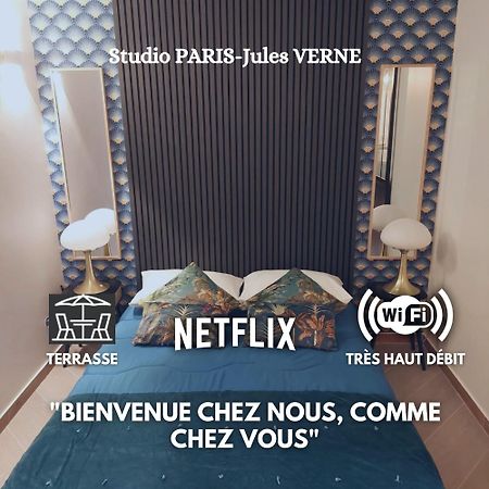 Paris-Julesverne-Bienvenue-Terrasse-Netflix Pantin Exteriör bild